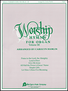 Worship Hymns for Organ #3 Organ sheet music cover
